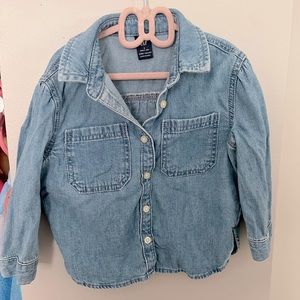 Baby Gap Denim Button Up